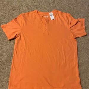 Boys Old Navy Orange Henley 10-12 Plus